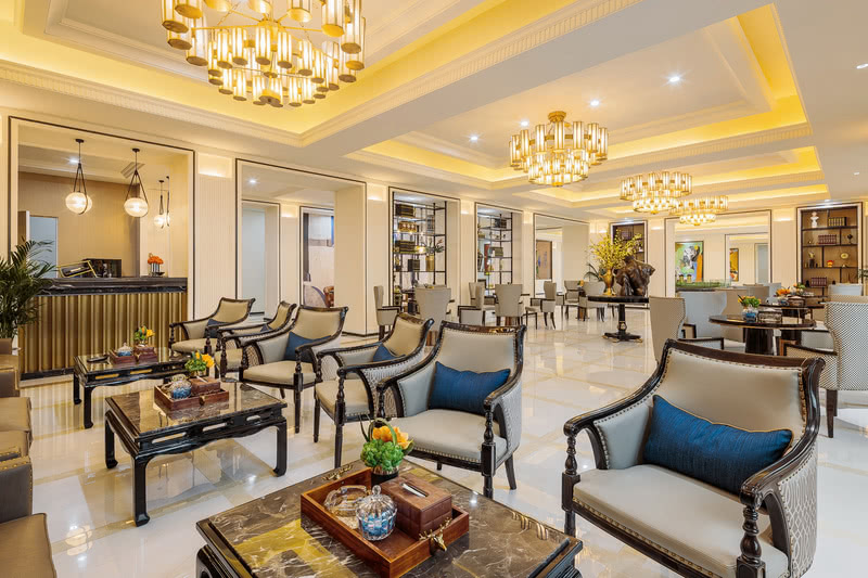 广安紫云台售楼部 | 美式大都会风格的空间演绎-11