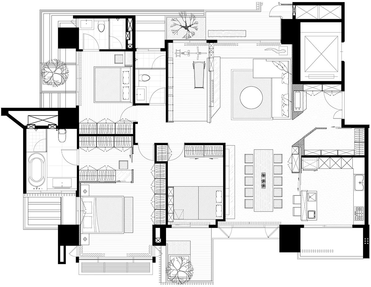 深色质感之家-2