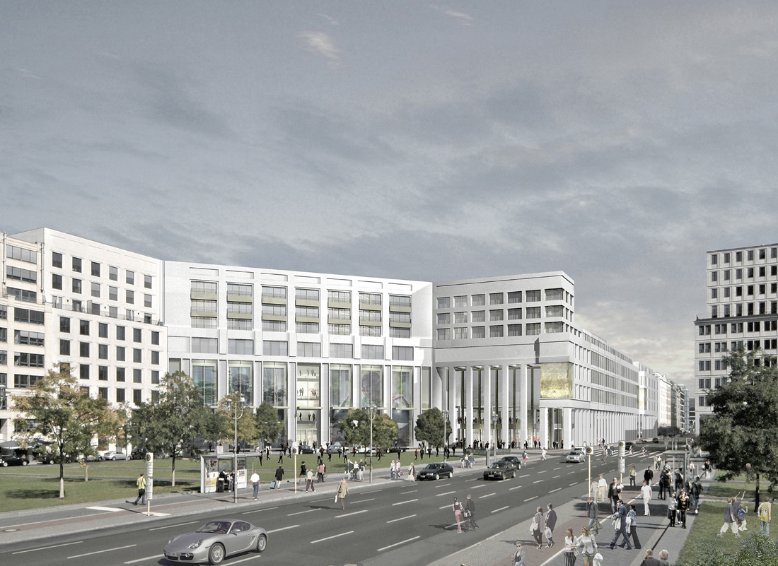 柏林莱比锡广场韦特海姆区域项目丨德国柏林丨Jan Kleihues与Götz Kern-0