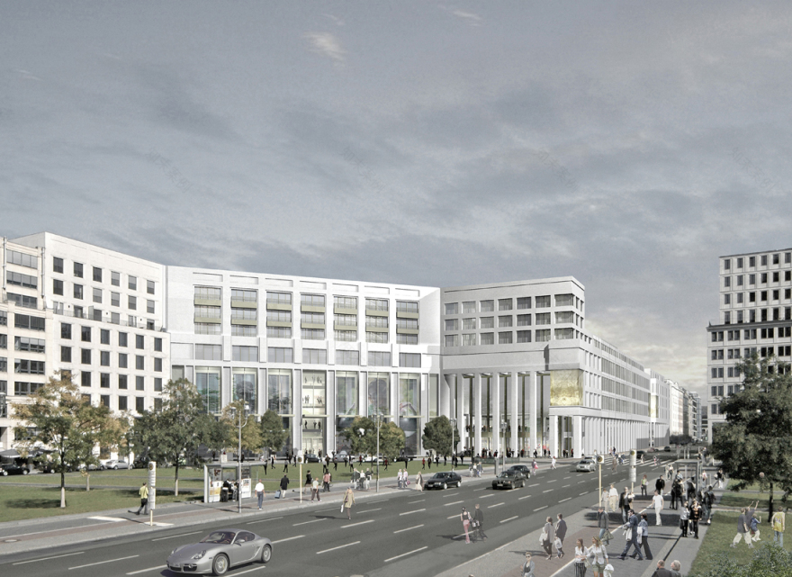 柏林莱比锡广场韦特海姆区域项目丨德国柏林丨Jan Kleihues与Götz Kern-0