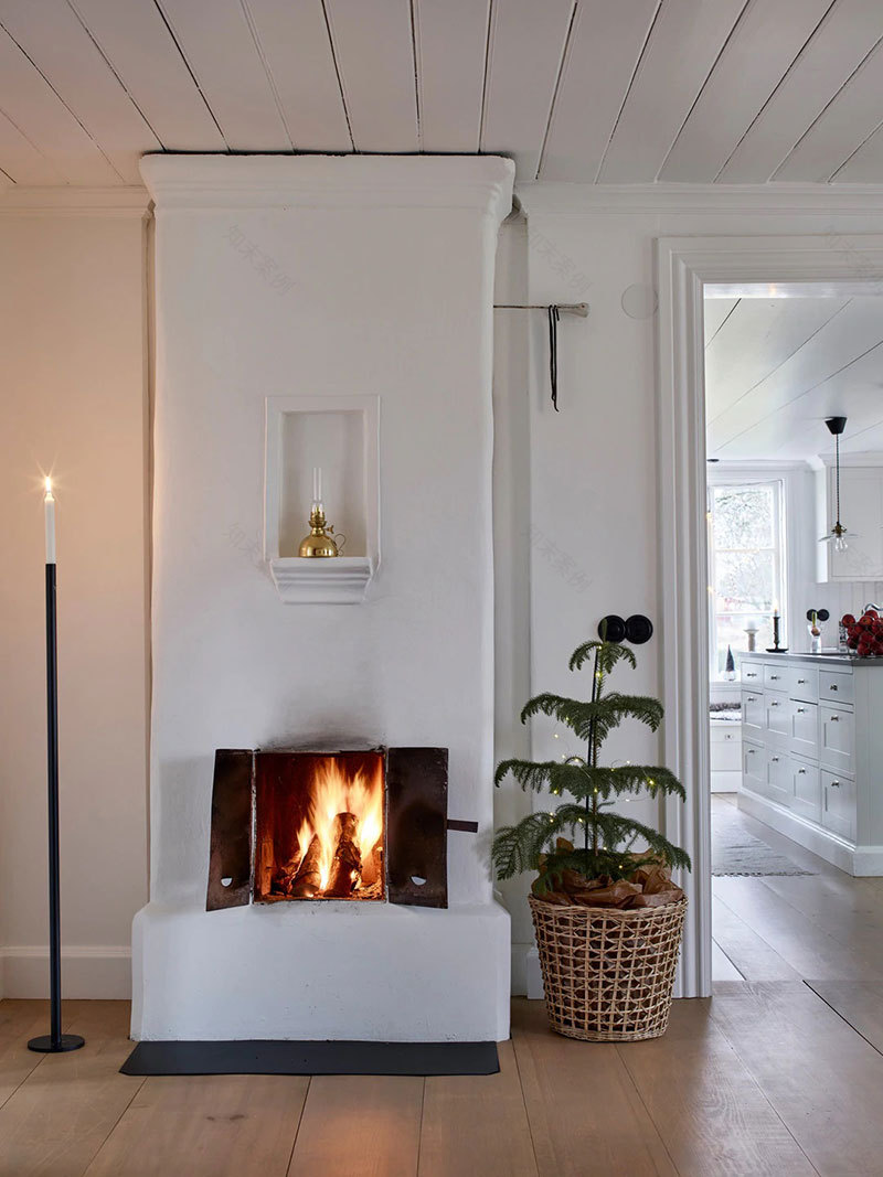 瑞典乡村自然风圣诞小屋-12