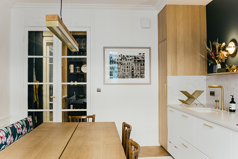 À Tocqueville带花卉图案的公寓丨Camille Hermand-8