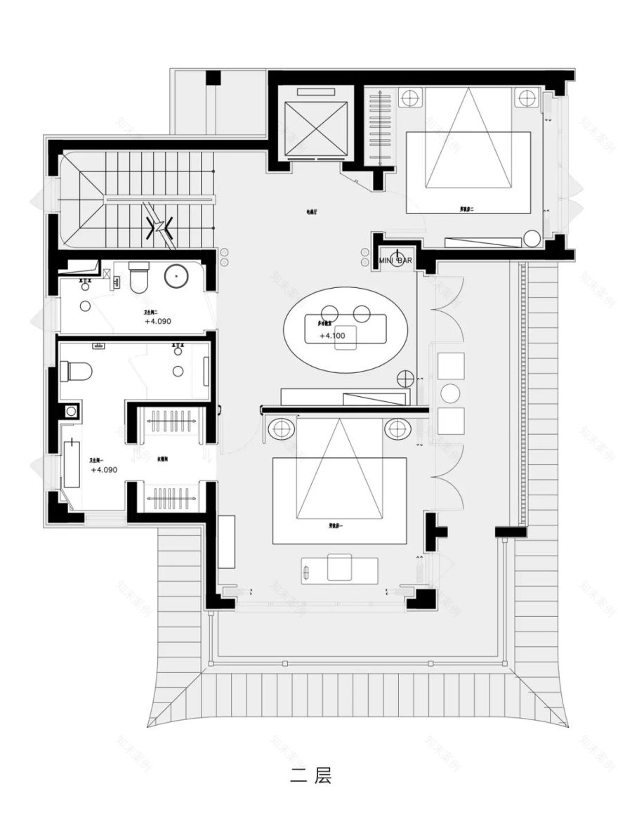 安吉慢谷合院 225 户型丨中国浙江丨EH DESIGN GROUP极尚软装陈设团队-60