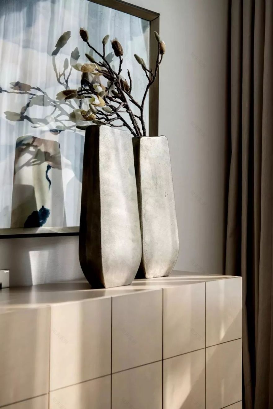 大唐阳光城·翡丽公馆 | 现代轻奢风格的三户型住宅设计-51