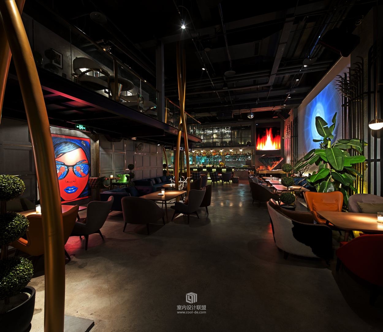 艾唯室内设计--重庆市ST.MOTi西餐厅餐饮空间-14