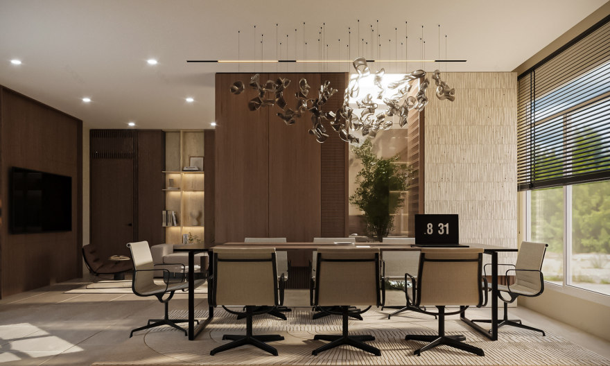 酒店办公室丨沙特阿拉伯丨Archt. Renad Ahmed-4