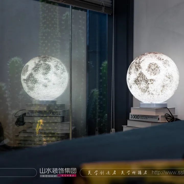 赛博朋克山水 S200 样板间丨山水空间装饰-70