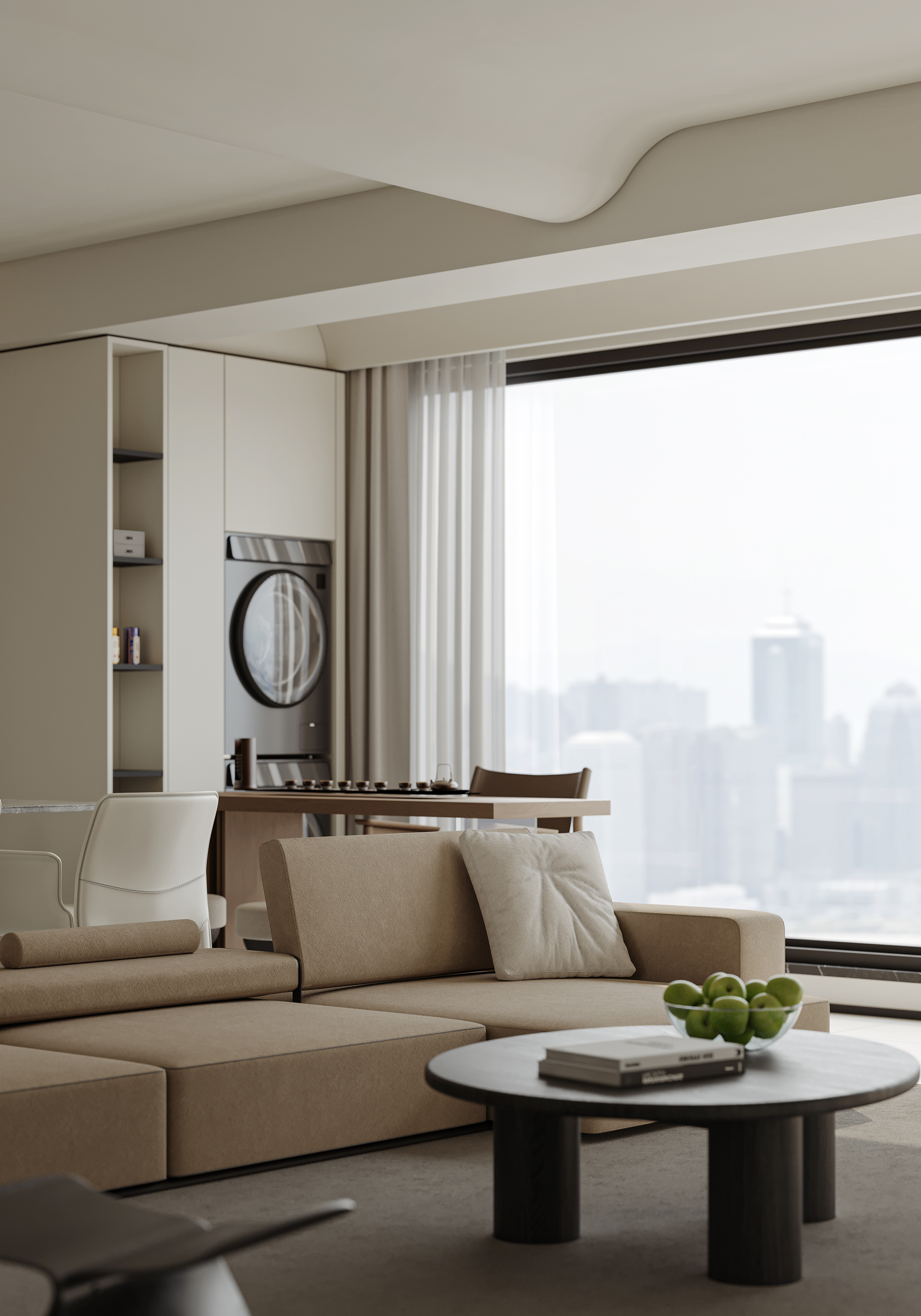 挑空别墅丨晫易视觉-79