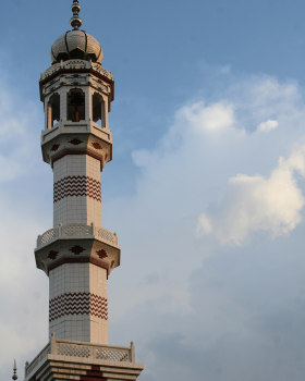 EXTERIOR VIEW OF MOSQUE