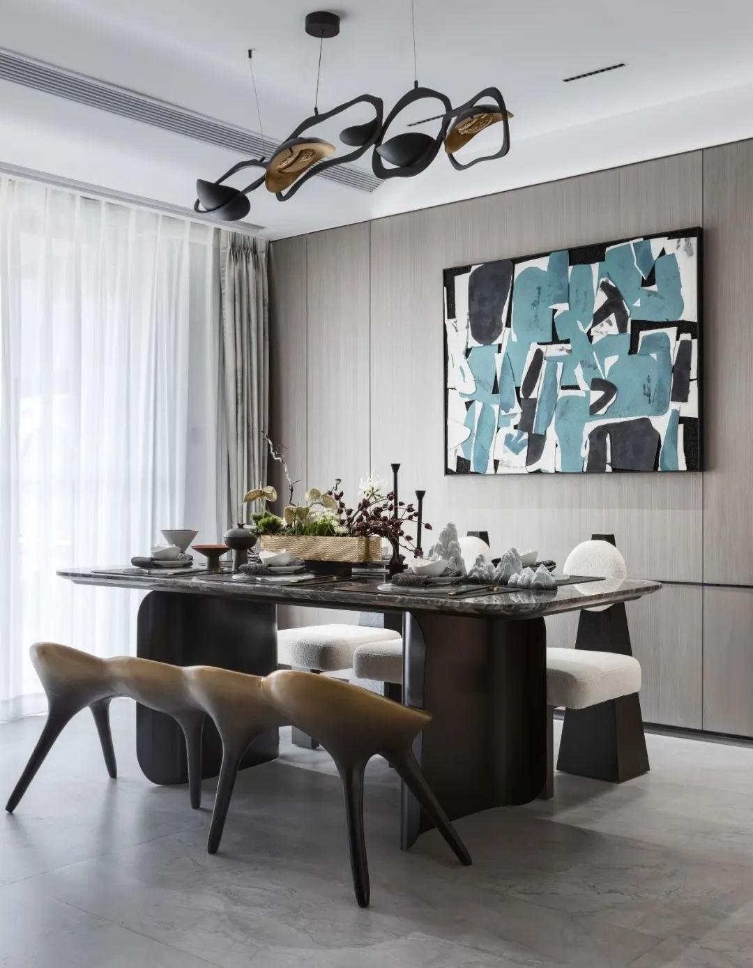 东莞华侨城天鹅堡大平层丨中国东莞丨广州市柏舍装饰设计有限公司-21