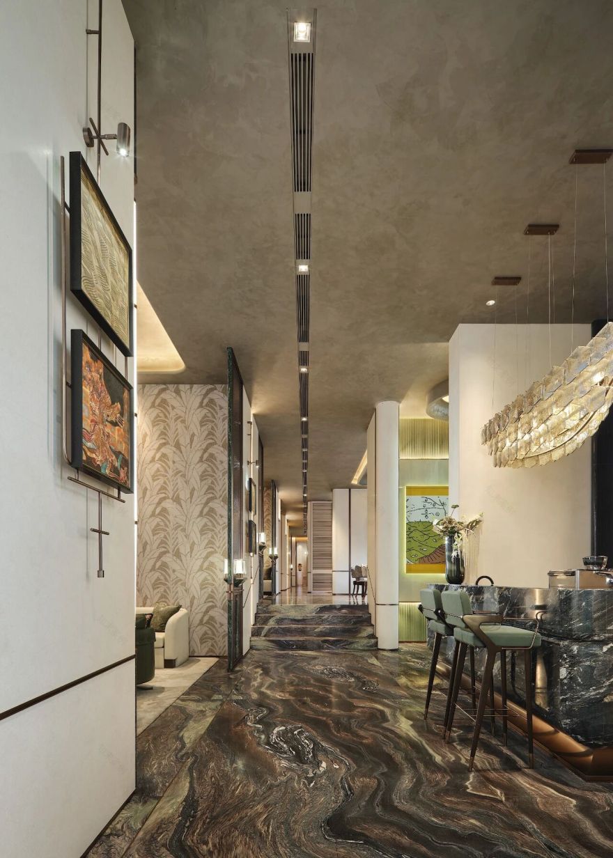 海门府南壹号别墅样板间丨中国南通丨郑仕樑室内设计(苏州)有限公司-11