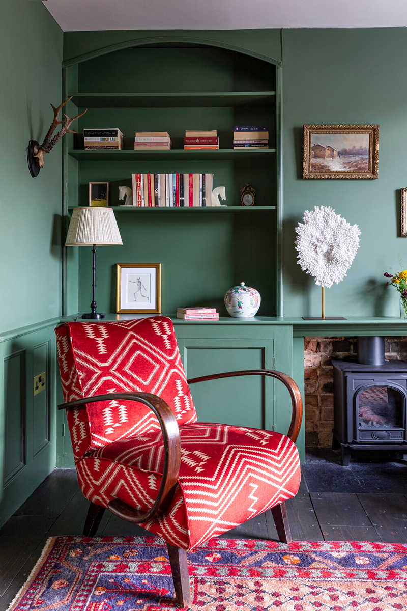 伦敦设计师之家 | 创意混搭打造四居室-2