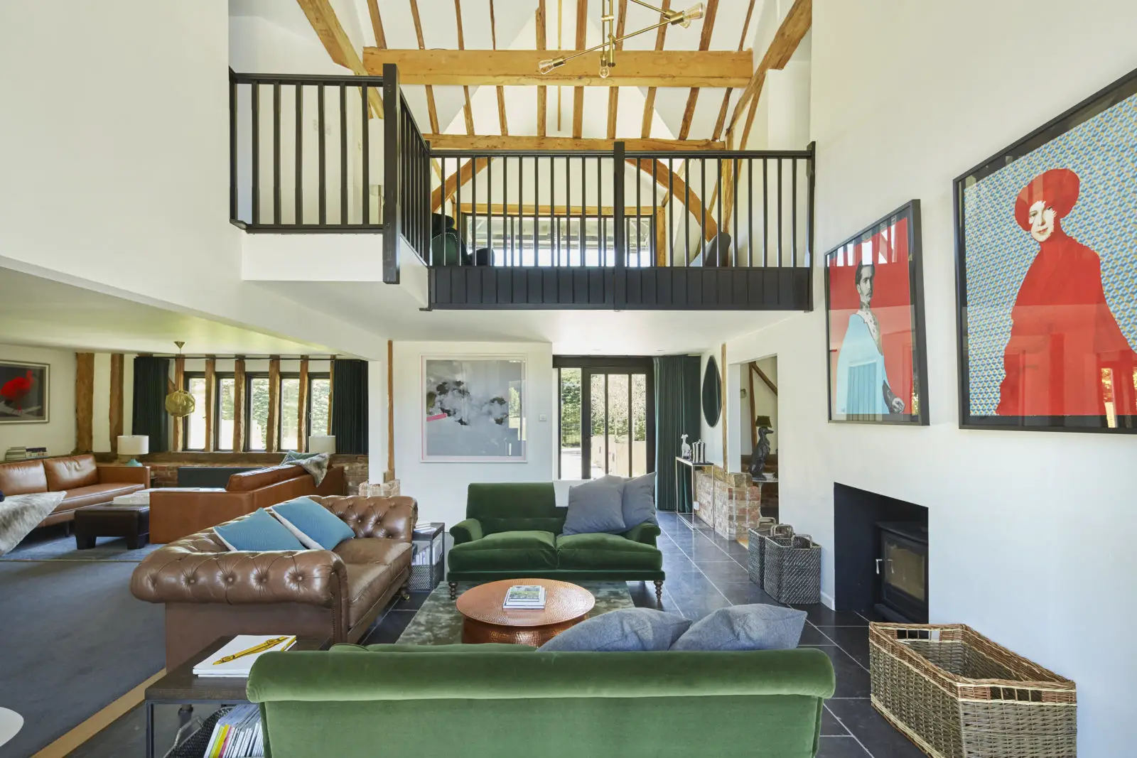 古典英伦风 | 18 世纪肯特郡谷仓的现代重生-3