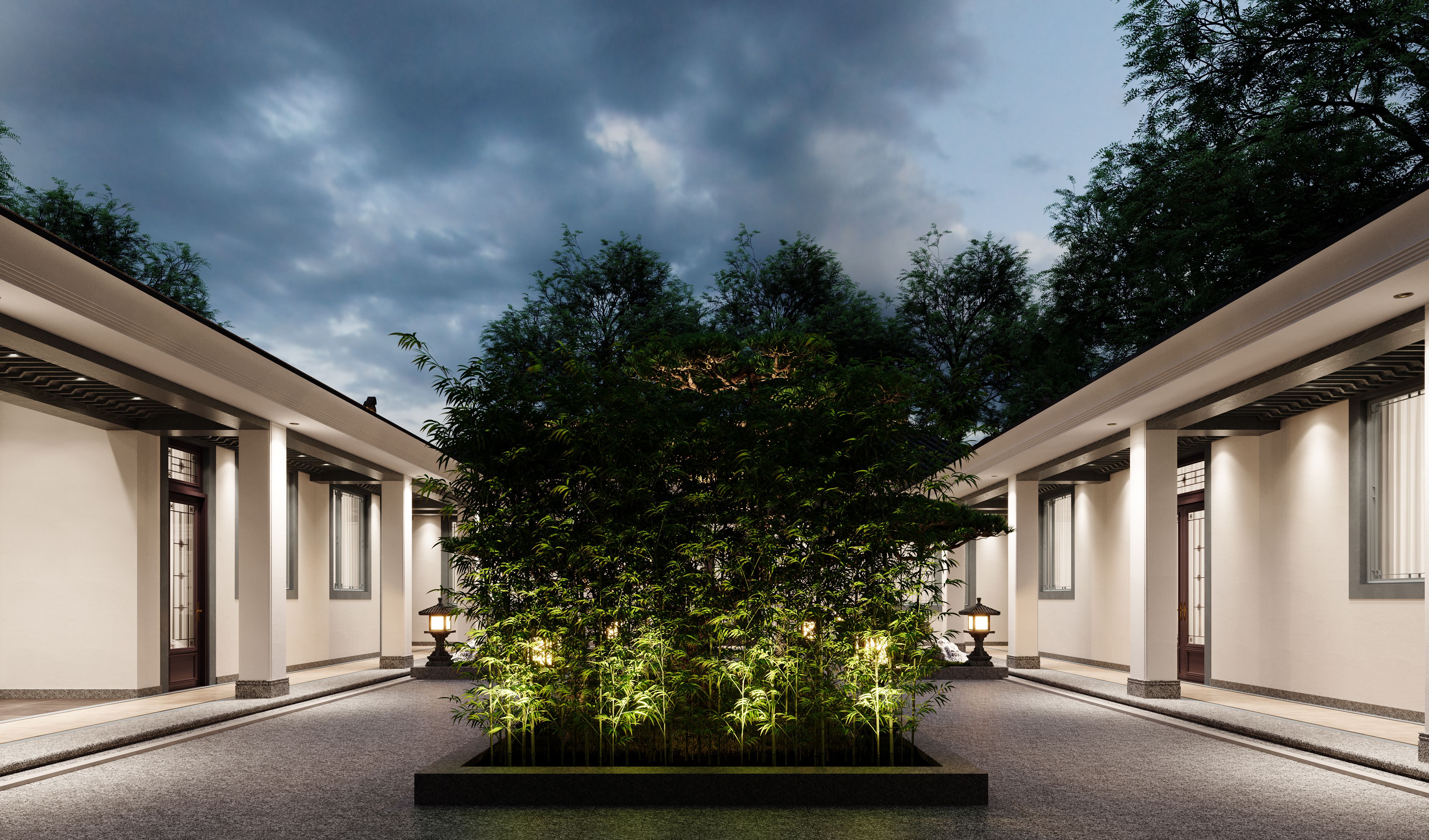 庭院设计效果-6