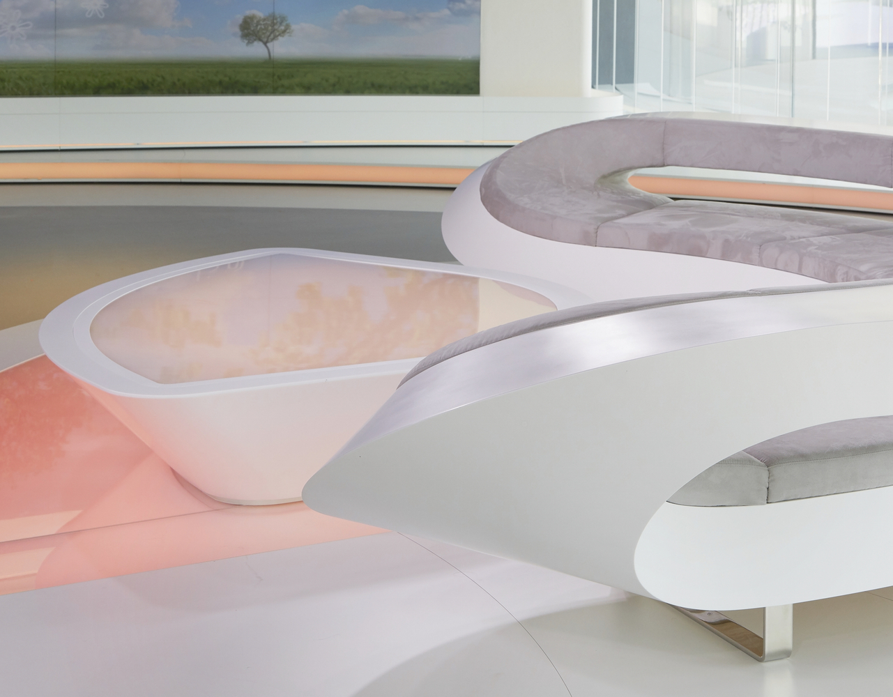 卡塔尔半岛电视台新闻编辑室 | 现代媒体空间的沉浸式设计-41