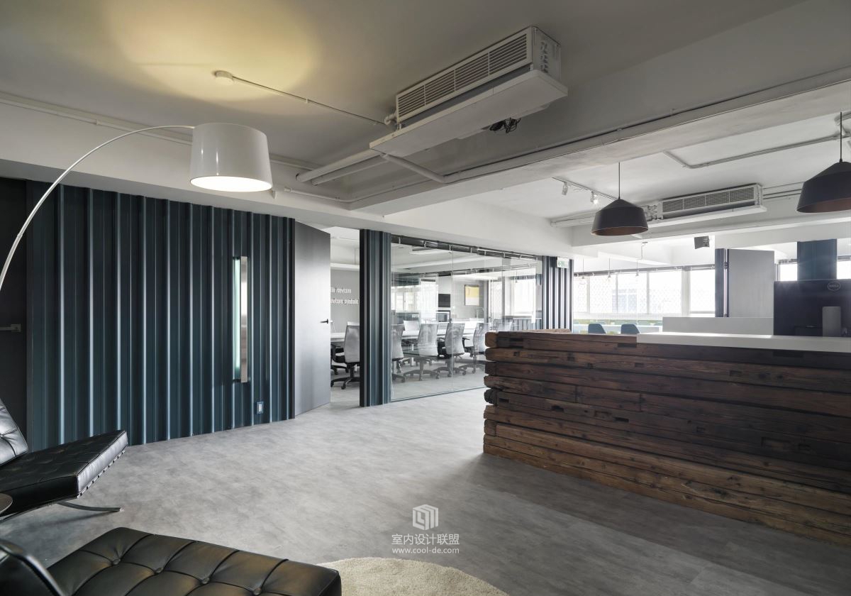 方构制作——55坪 Loft風办公空间-5