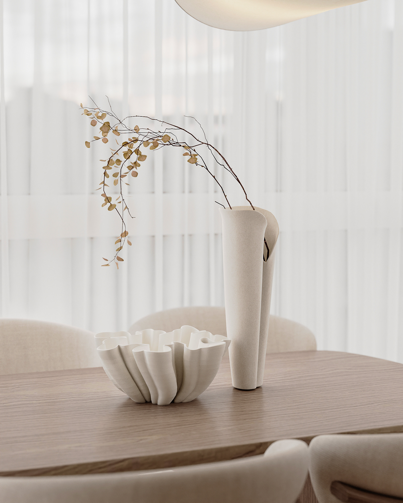 khaki & wood apartment-17
