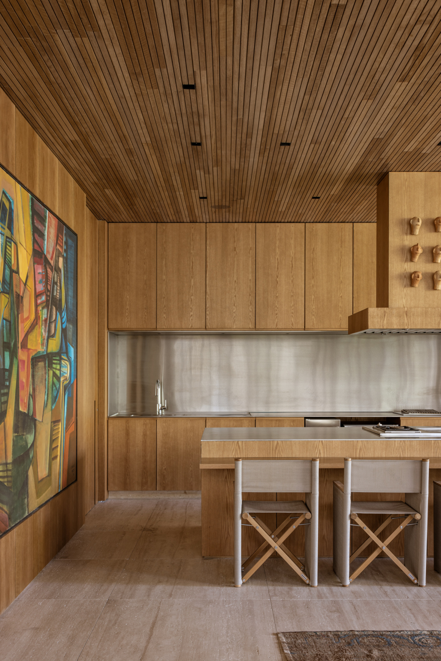 热(JE)居所 + 附属建筑
注:这里Ane·o推测可能是anexo (在葡萄牙语、西班牙语等语言里有附属建筑、附加物等意思 ),因根据现有信息难以百分百确认,若与实际不符,请补充更多背景信息 丨Cape VerdePaul丨Jacobsen Arquitetura-55