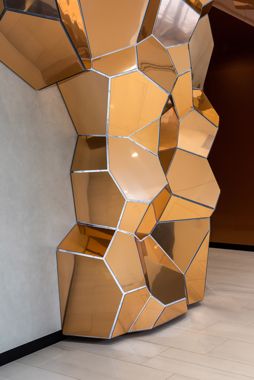 Grotta Aeris & 电梯厅艺术装置,美国 / SOFTlab-15