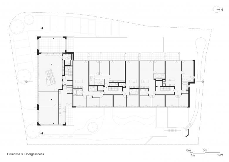 Architektur Staehelin, Gisin + Partner AG丨Mehrfamilienhaus und Bürogebäude am Eiweg丨瑞士-22