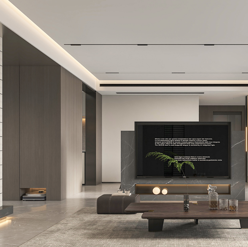 襄阳马思设计 | 200m²顶复意式极简，低调又高级-14