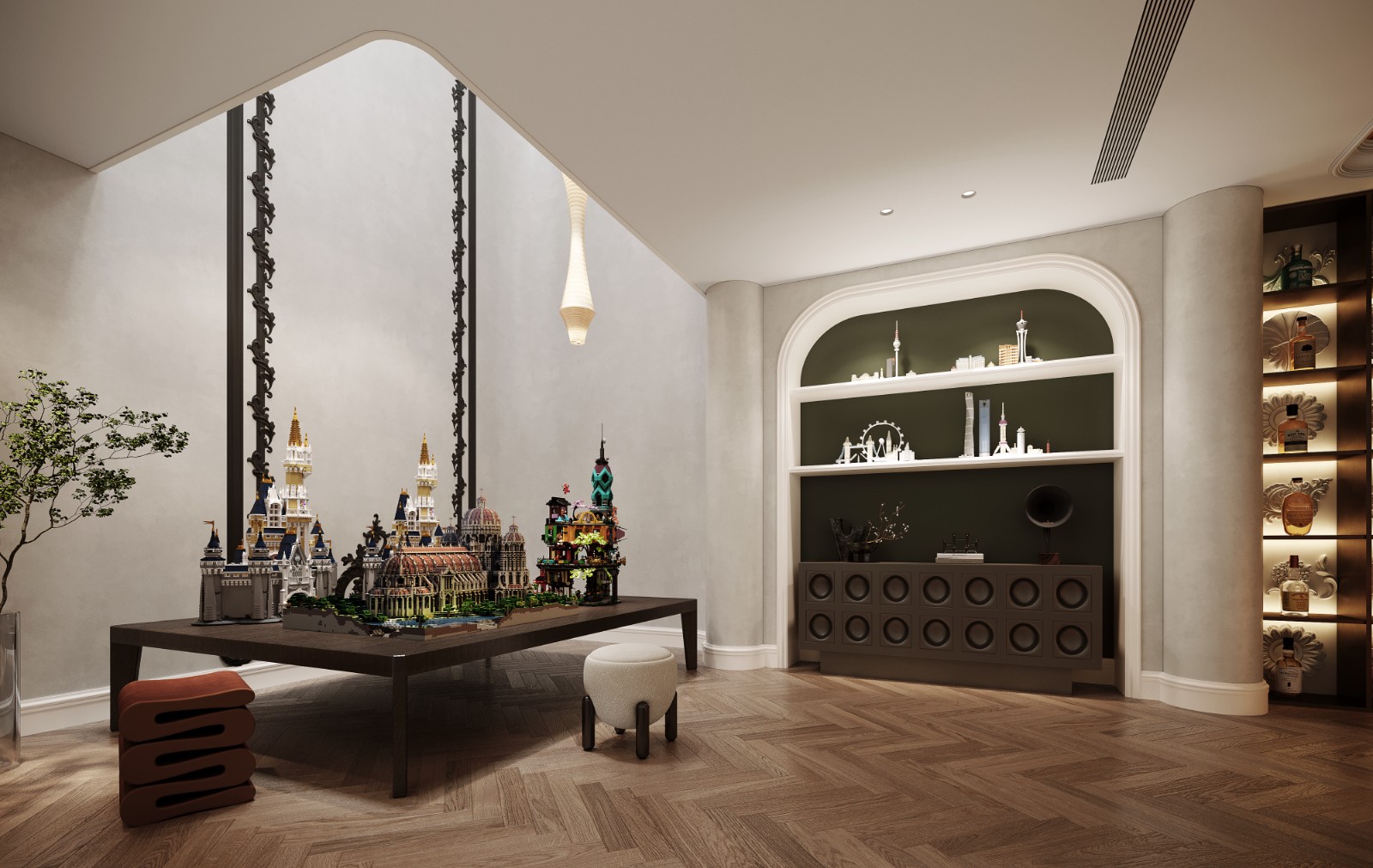 680 平别墅设计丨为而设计-9