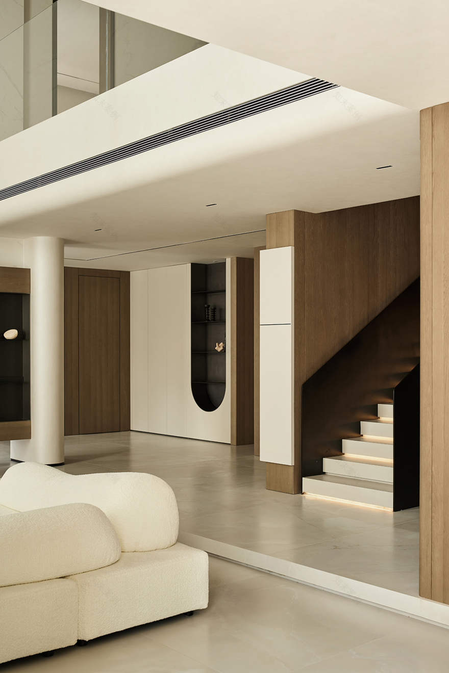 私宅设计|纯粹的简约丨中国山东丨单行线 朴言-16