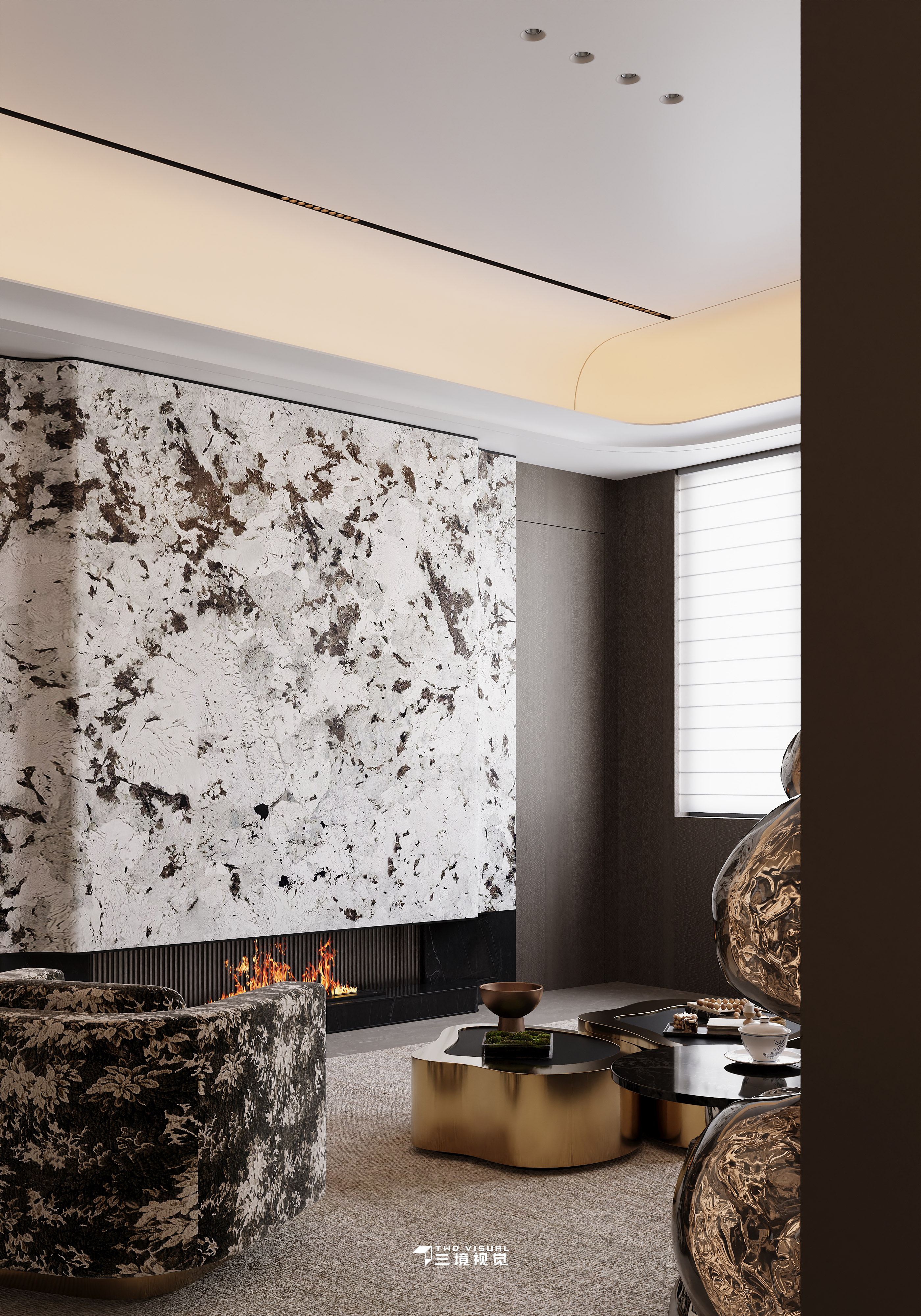 住宅-意式轻奢设计-3