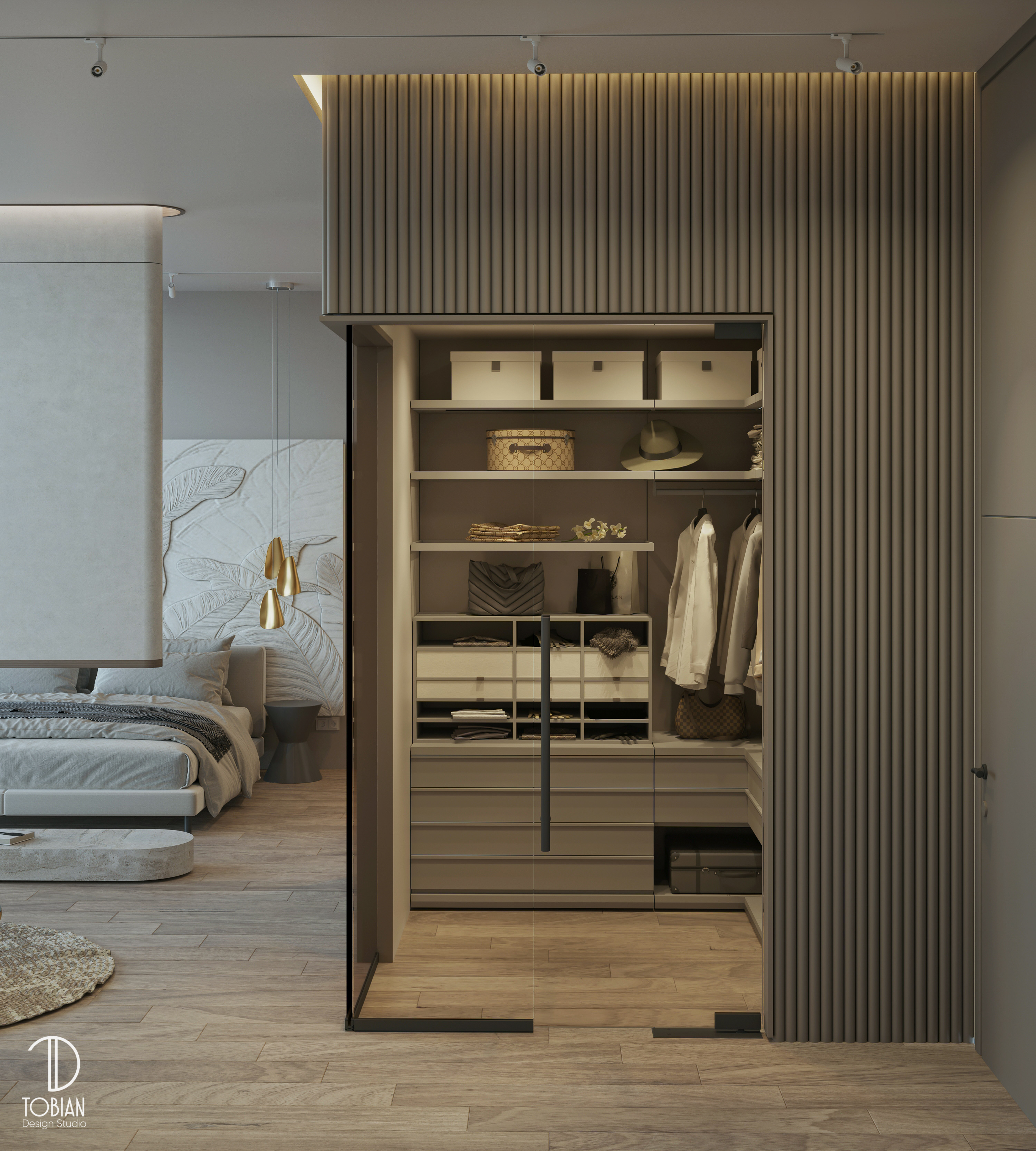 海贝主卧丨Egypt丨Tobian Design Studio-12