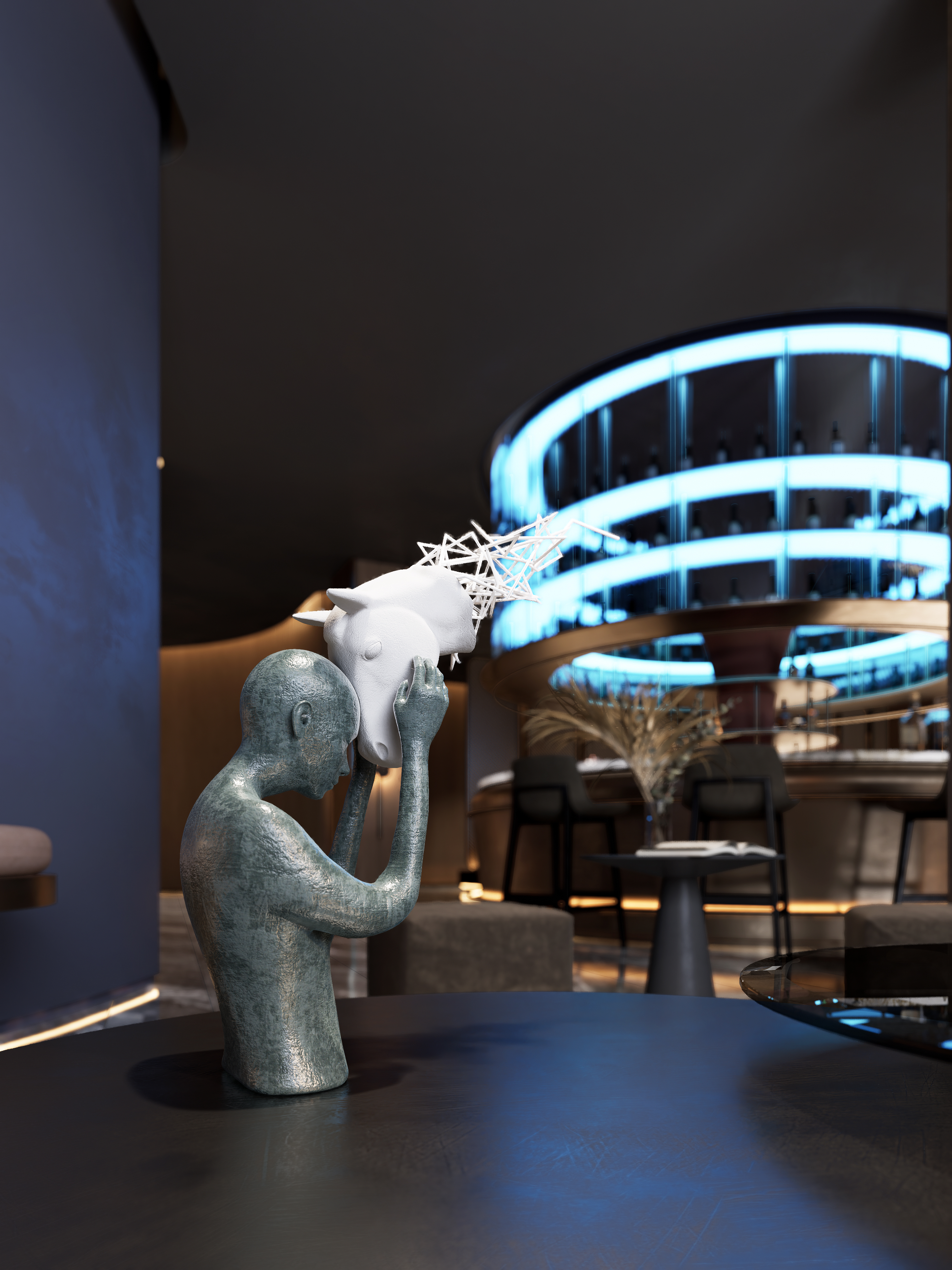 万境壹空·东樾艺术酒店空间设计及部分品牌设计-13