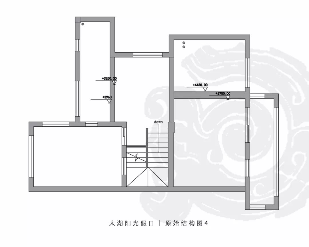 太湖阳光假日 420㎡ Ins 涂料风撞色高级感设计-35
