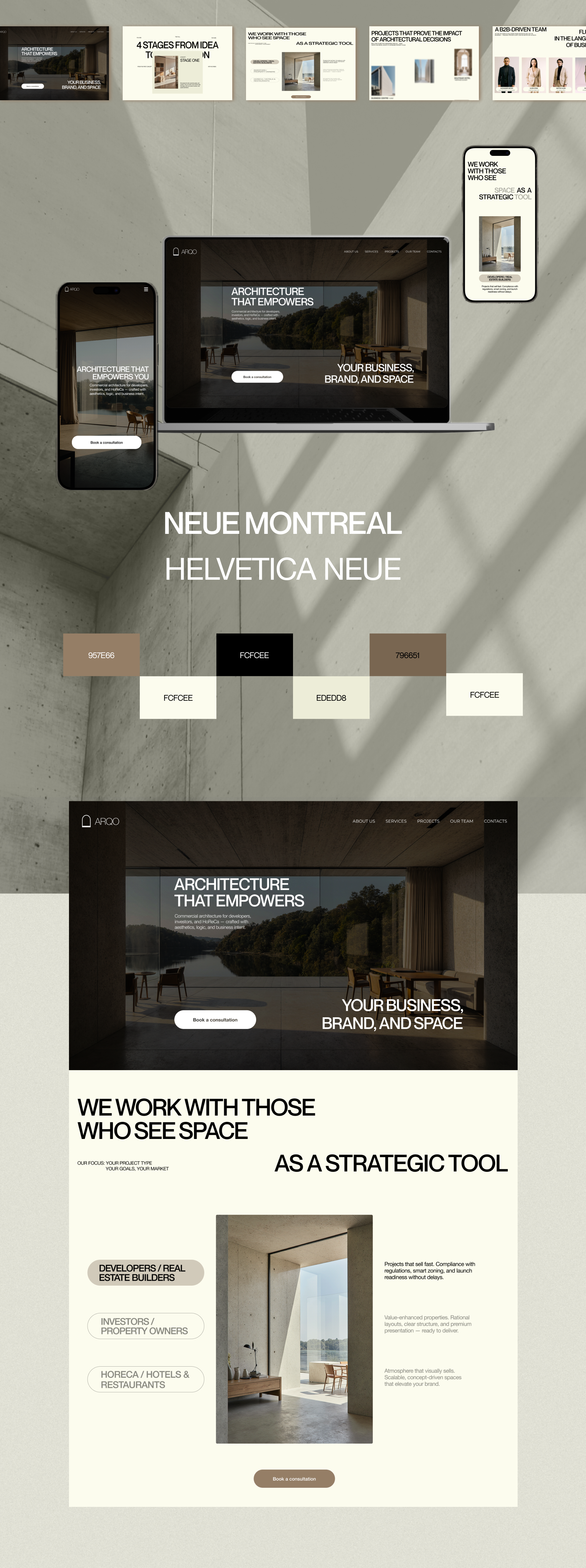 ARQO/ B2B Architectural studio website-1