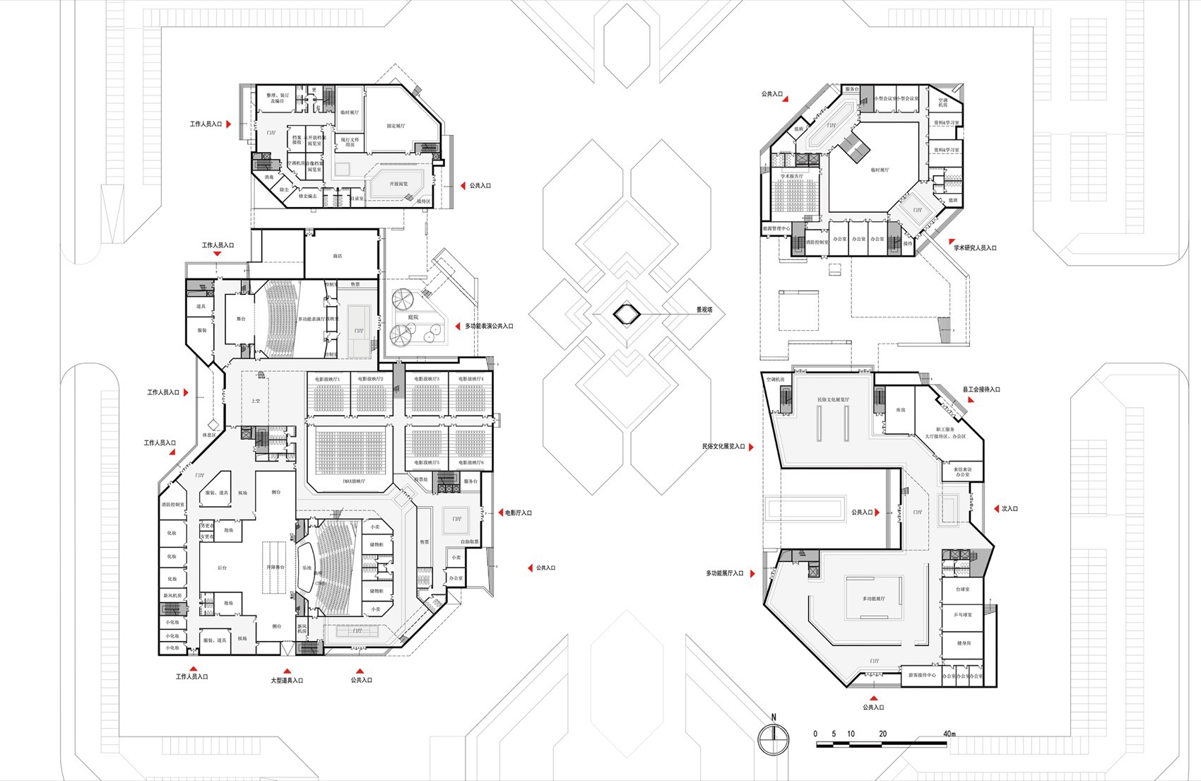 山东省菏泽市郓城文化艺术中心 / 天津大学设计总院·顾志宏工作室-70