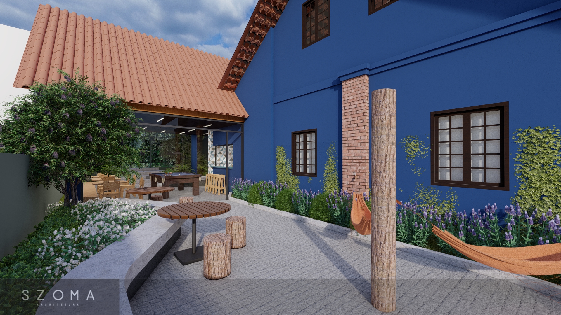 PST - área lazer corporativa | lounge space-1