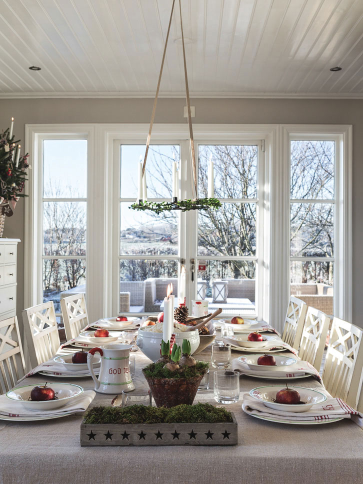 温馨瑞典小屋，Carina Olander 的冬季美学-14