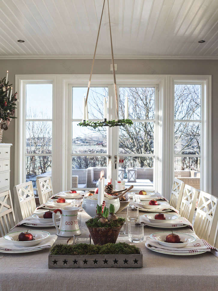 温馨瑞典小屋,Carina Olander 的冬季美学-14