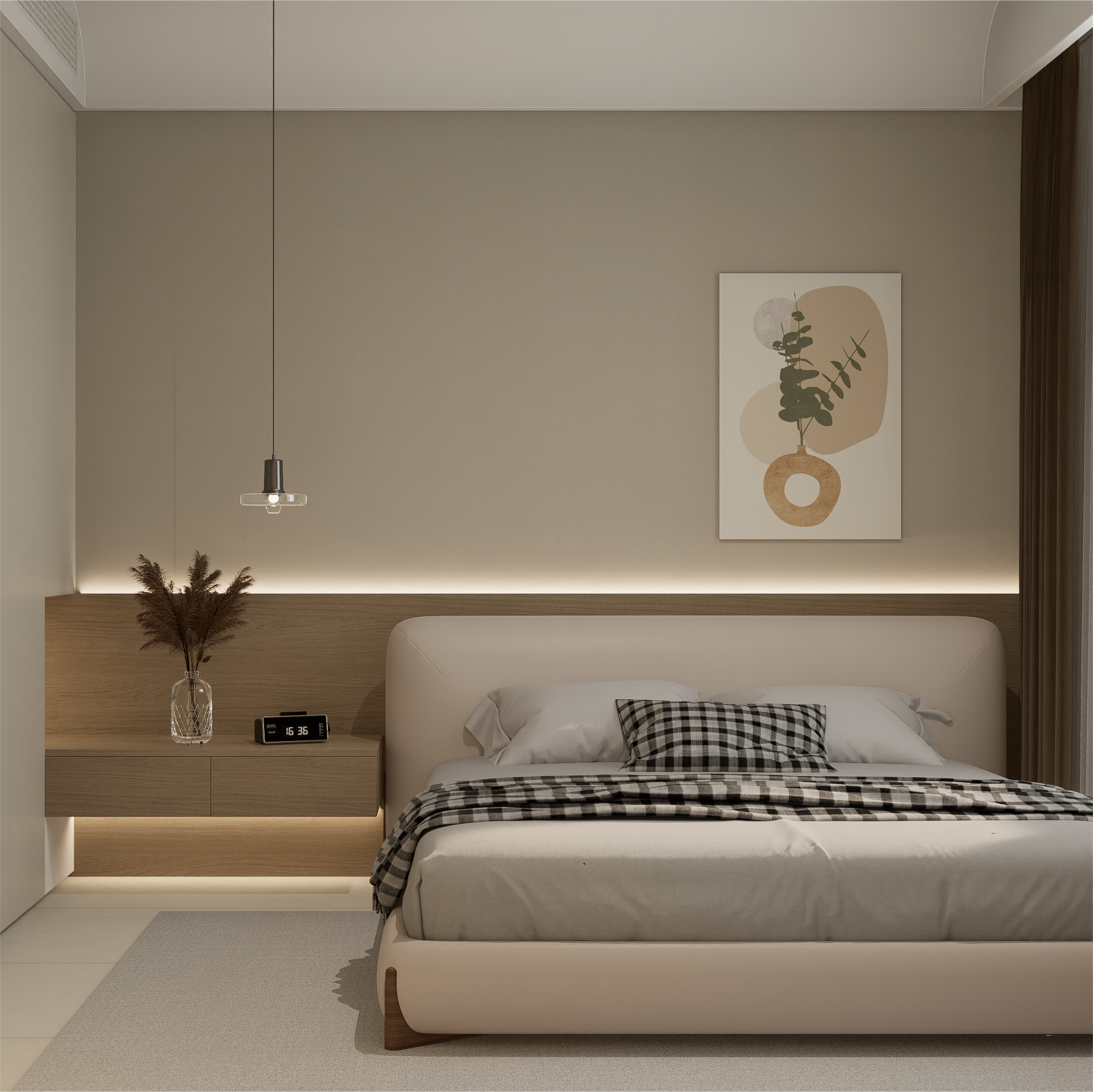 120平四改三改善住房设计-11