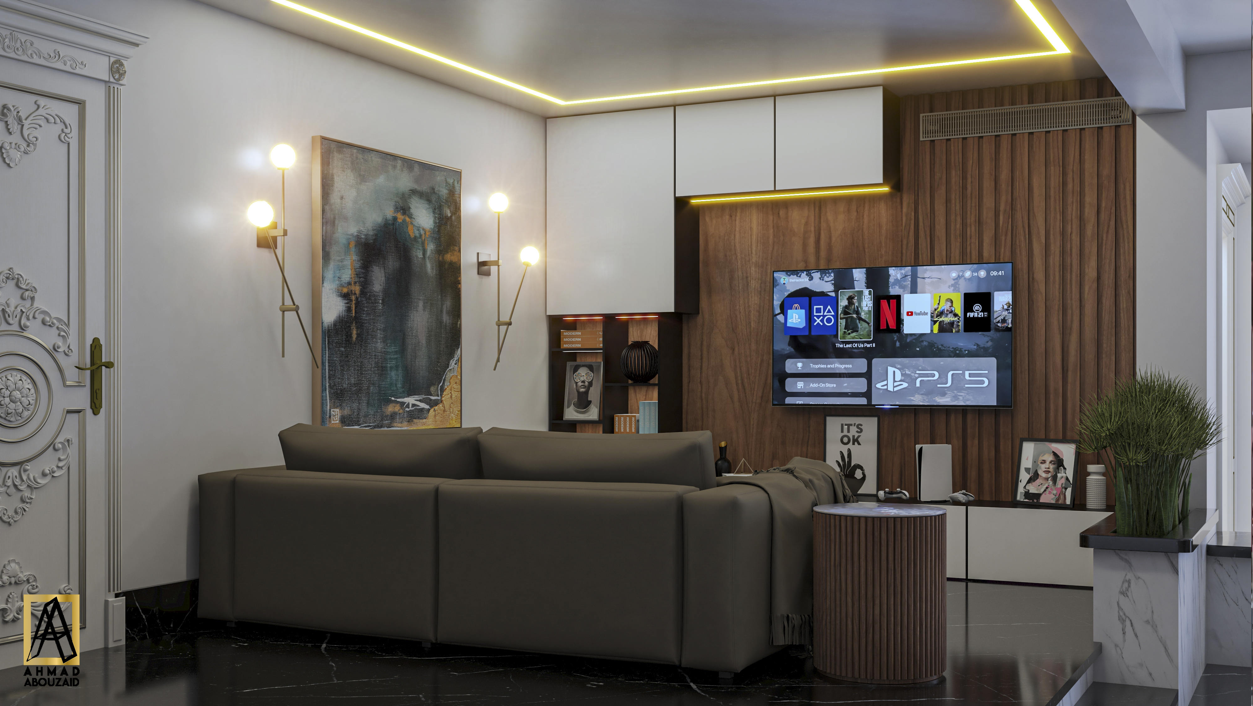 比弗利山庄开放式居住空间-15