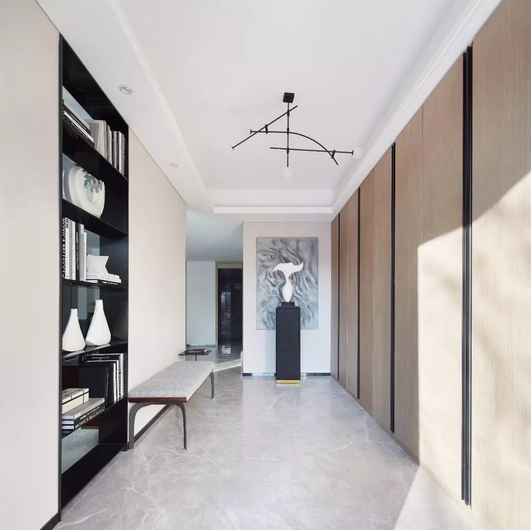 高级灰++爱马仕橙,广州别墅打造优雅家居风丨中国广州丨星艺装饰广州总部-7