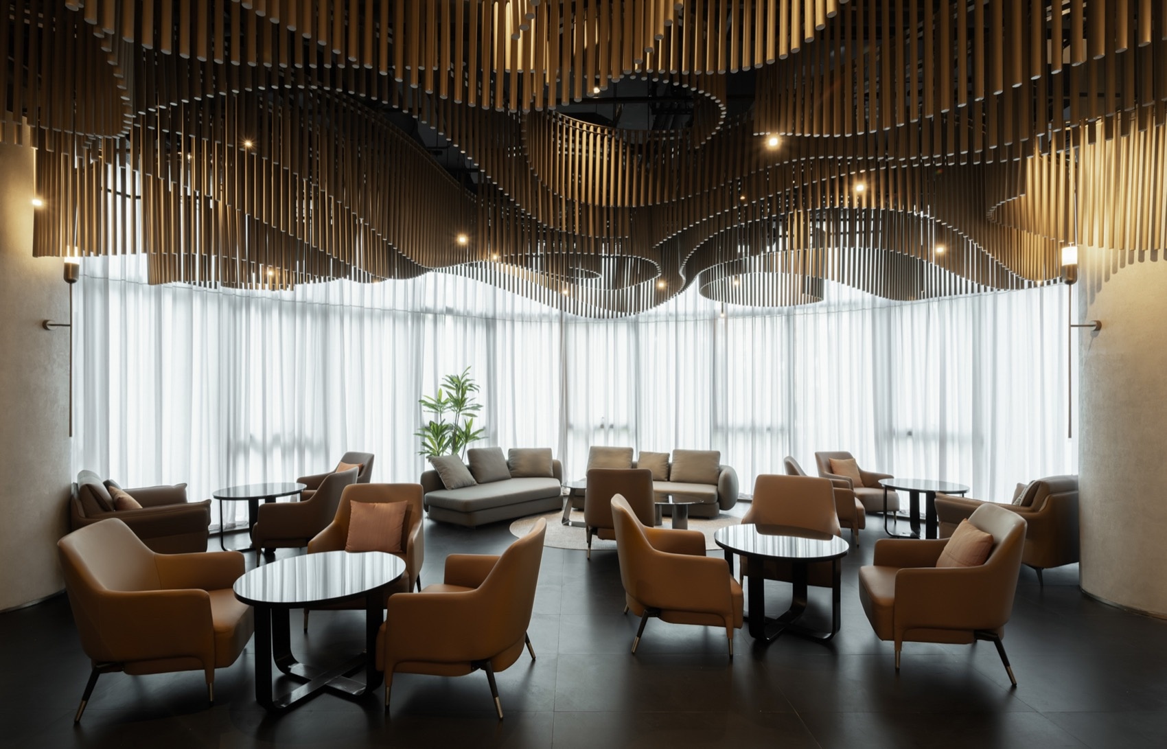 「葉LEAF」雪茄酒吧丨中国广州丨MARS星球建筑-15