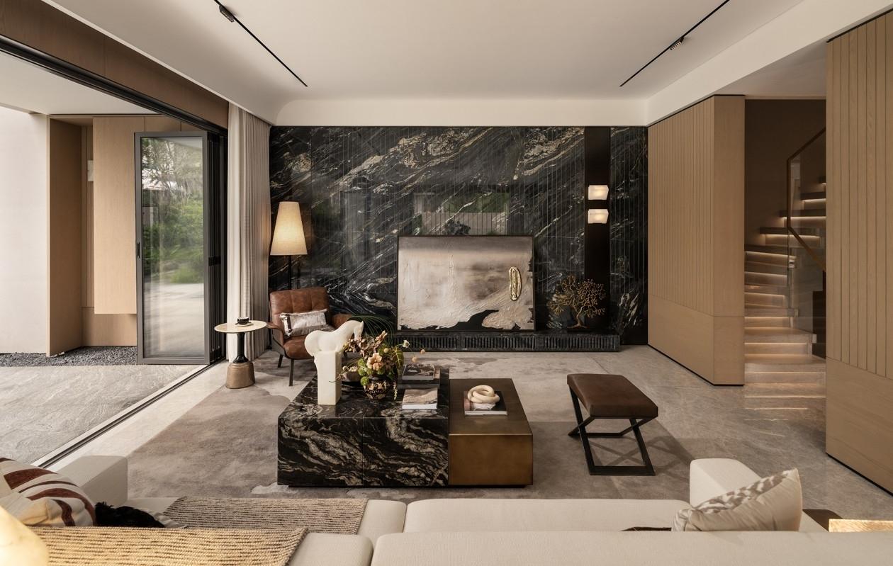 武汉联发·向湖340㎡叠墅丨中国湖北丨硬装矩阵纵横,软装元禾大千-2