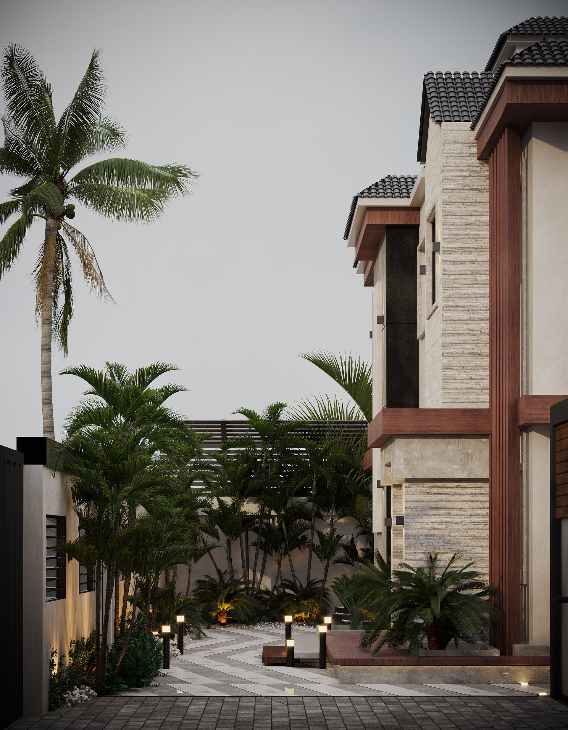 Rehab Villa 室内可视化设计丨Taj DesignSherif Helal-49