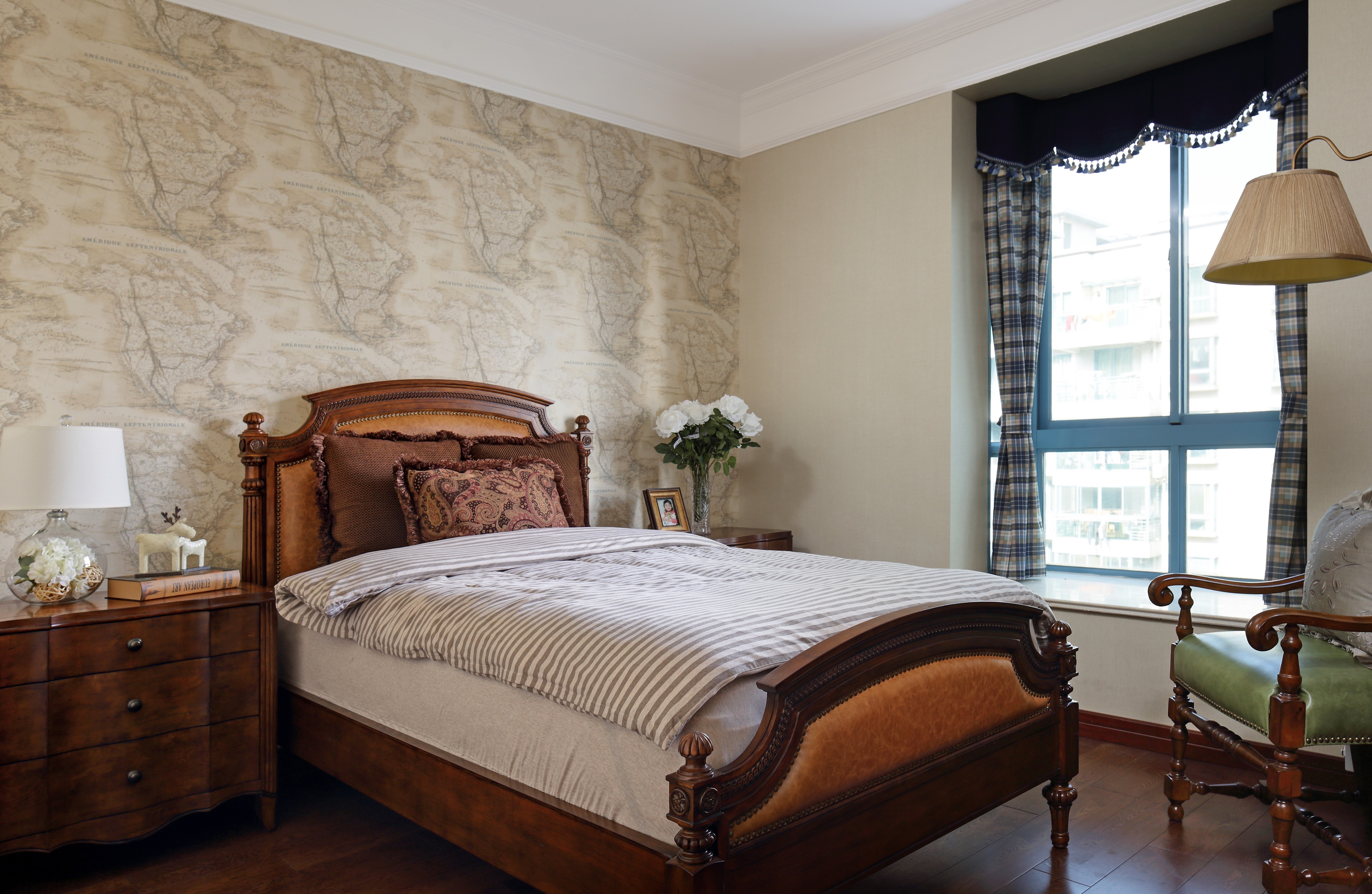 168㎡美式经典老房改造丨木澜-22