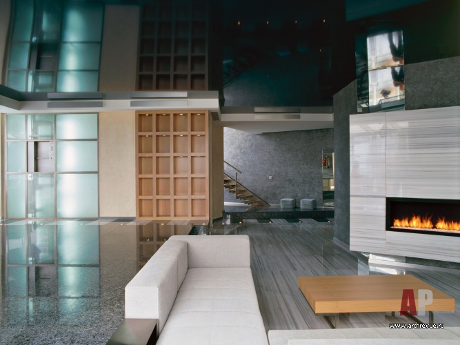 三层高科技风格 penthouse 室内设计丨Серебряная Мария,Макушев Сергей-10