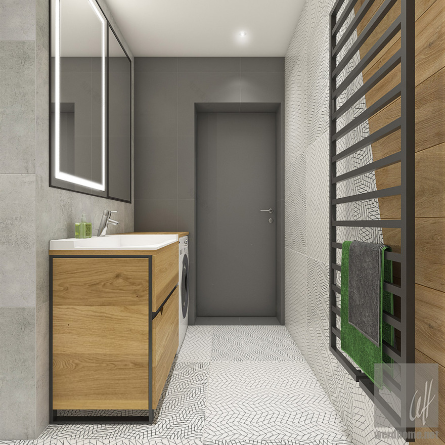 WERDHOME | Projekt wnętrza mieszkania w Krakowie-22