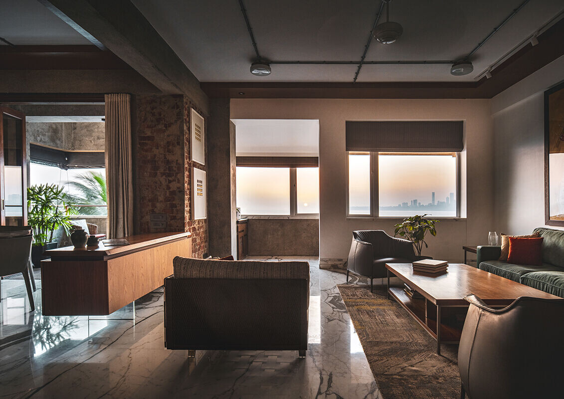 海景艺术之家 · 印度孟买 The Canvas 公寓丨Studio PKA-22