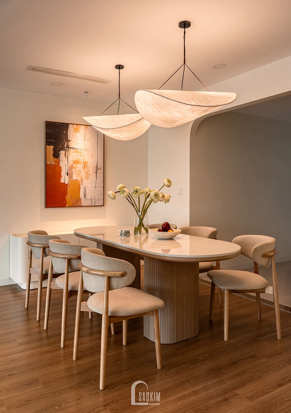 Hanoi Paragon 138m2公寓室内设计与建造项目丨越南河内-13