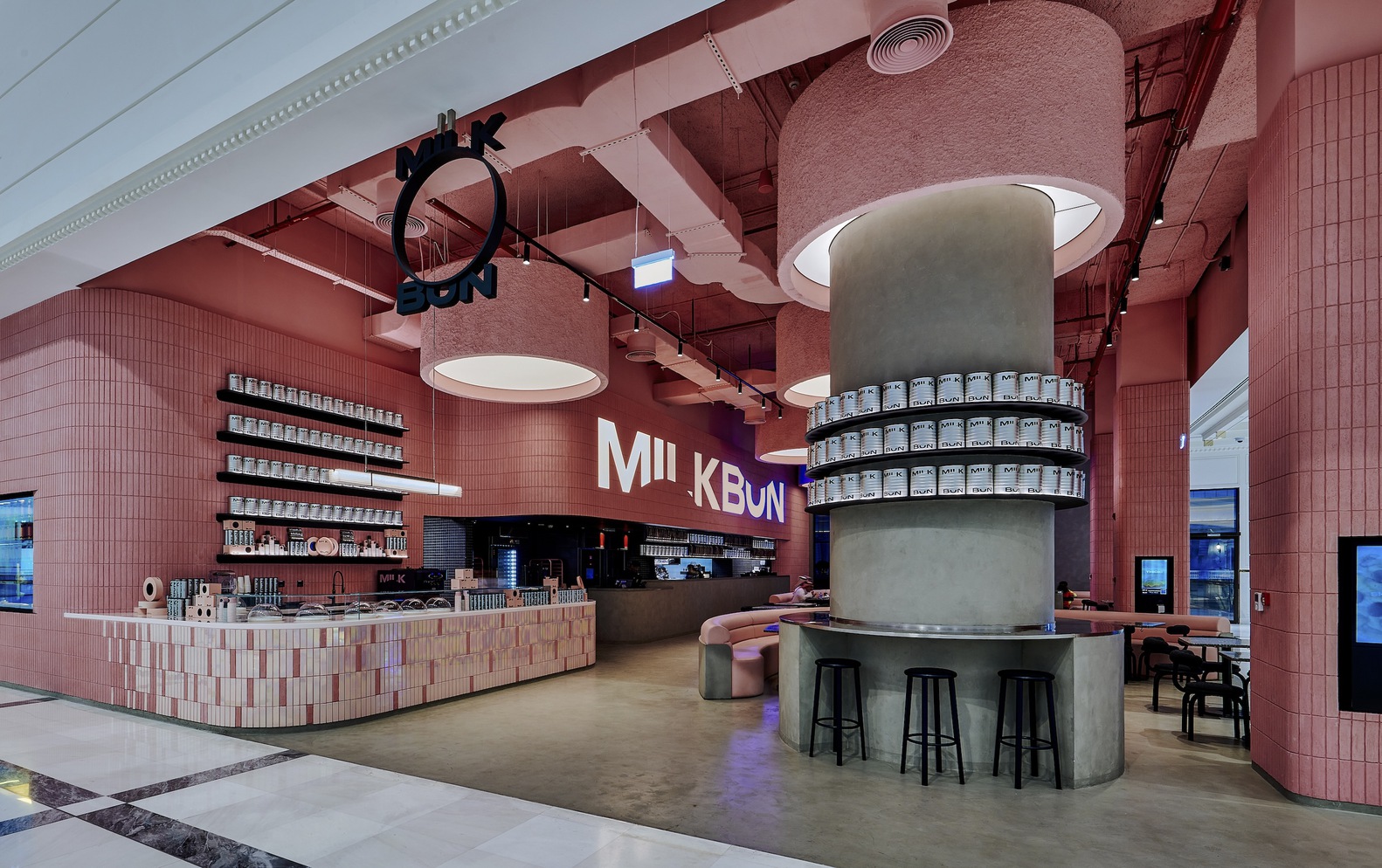 MILK BUN 餐厅丨卡塔尔多哈丨Rabih Geha Architects-18