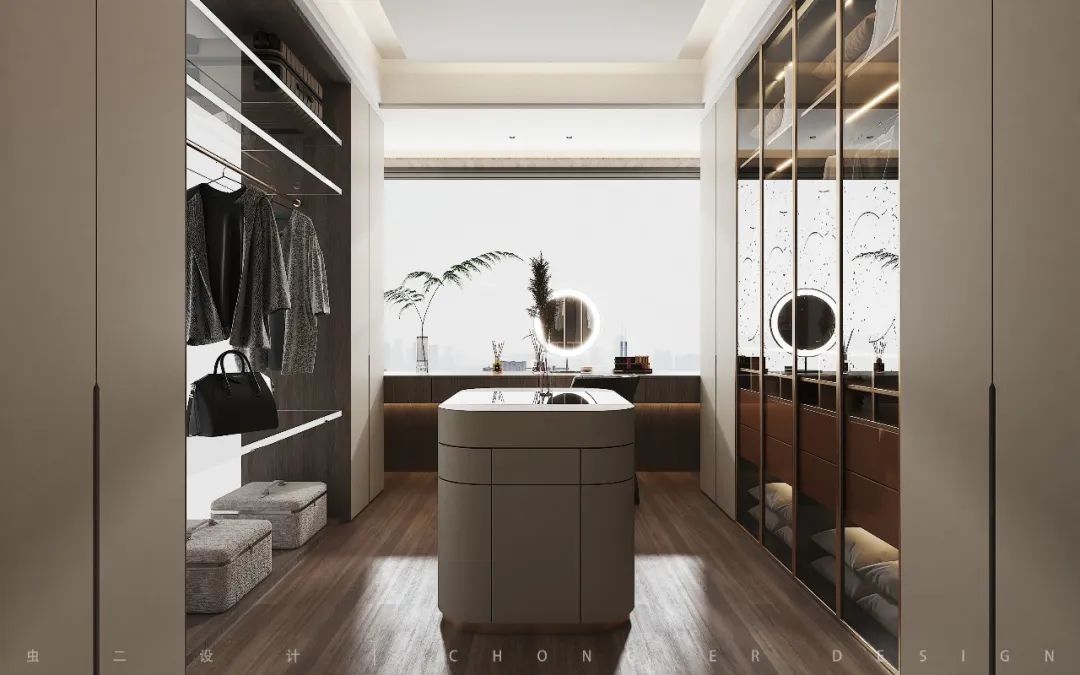 新泰铭流府邸别墅设计丨虫二设计-52