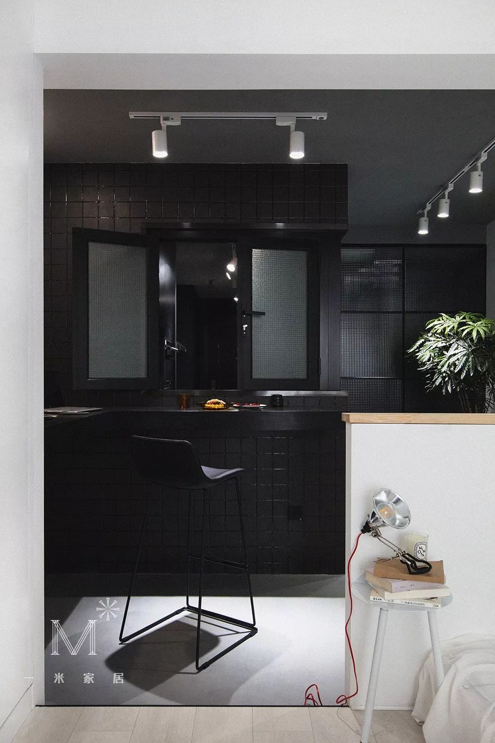 45㎡黑白冷淡风单身公寓 | 极简生活，率性而为-40